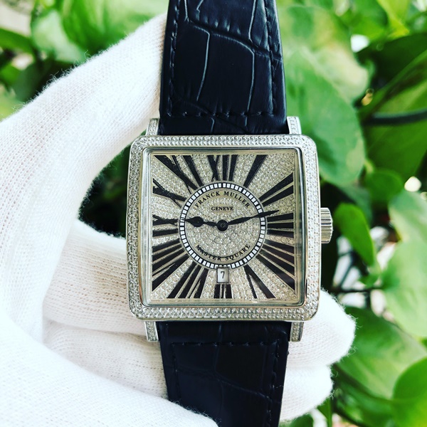 Đồng Hồ Nữ Cao Cấp Franck Muller Master Squere Lady Diamonds 6000 K SC DT R D CD